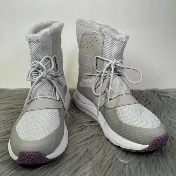 The North Face Womens Size 7 Gray Insulated Snow Boot - Picture 9 of 10